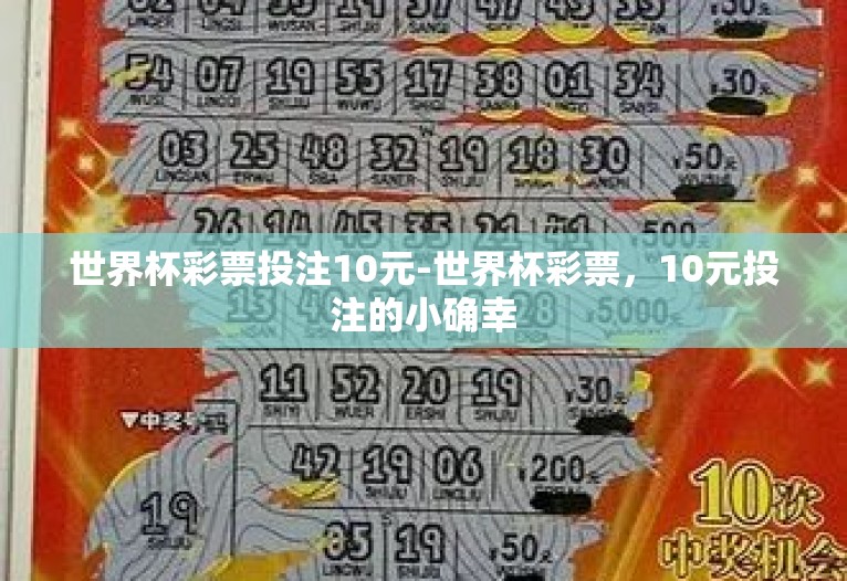 世界杯彩票投注10元-世界杯彩票，10元投注的小确幸