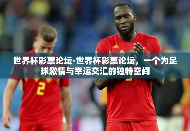 世界杯彩票论坛-世界杯彩票论坛，一个为足球激情与幸运交汇的独特空间