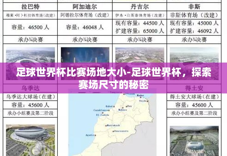 足球世界杯比赛场地大小-足球世界杯，探索赛场尺寸的秘密