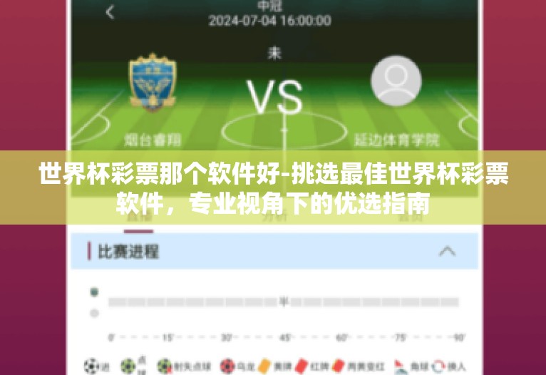 世界杯彩票那个软件好-挑选最佳世界杯彩票软件,专业视角下的优选指南 世界杯彩票那个软件好-挑选最佳世界杯彩票软件,专业视角下的优选指南