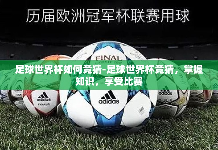 足球世界杯如何竞猜-足球世界杯竞猜,掌握知识,享受比赛 足球世界杯如何竞猜-足球世界杯竞猜,掌握知识,享受比赛