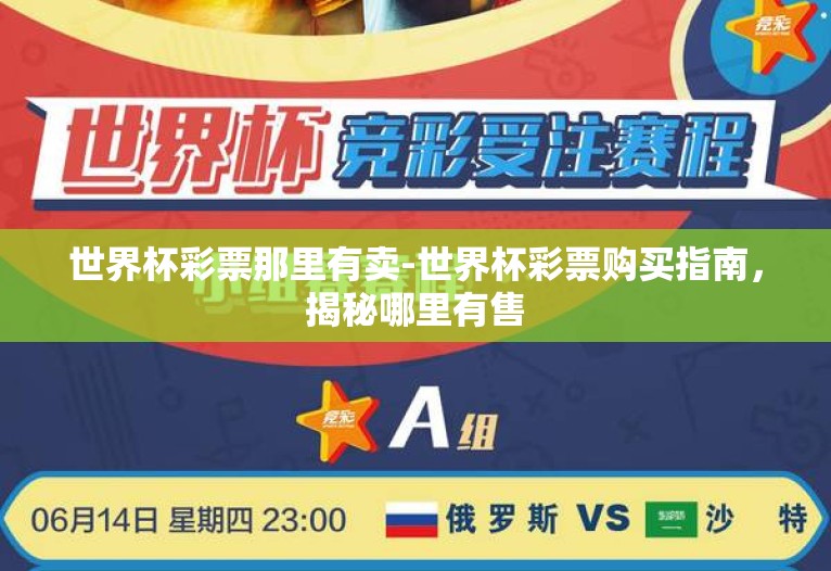 世界杯彩票那里有卖-世界杯彩票购买指南，揭秘哪里有售