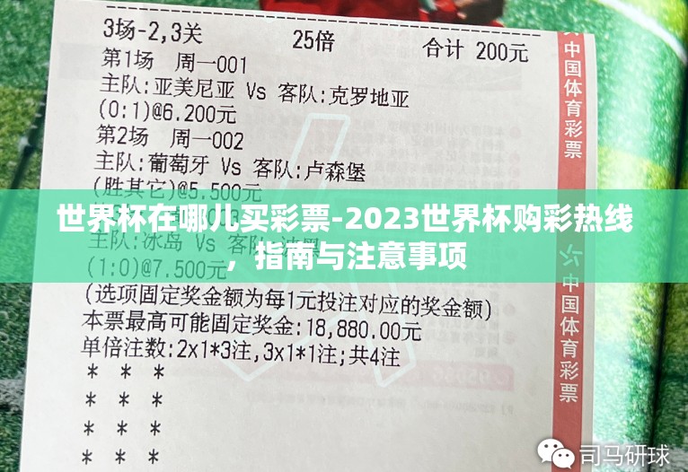 世界杯在哪儿买彩票-2023世界杯购彩热线,指南与注意事项 世界杯在哪儿买彩票-2023世界杯购彩热线,指南与注意事项